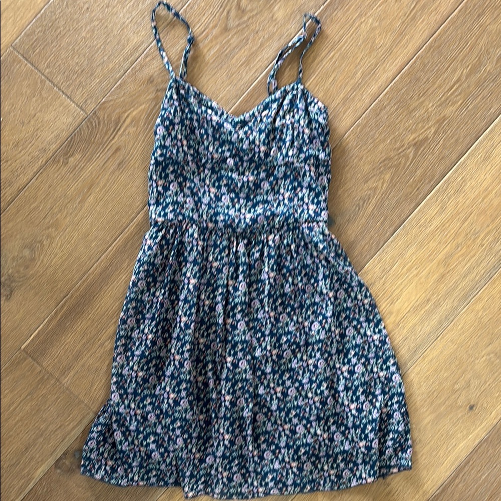 Floral Spaghetti Strap Dress